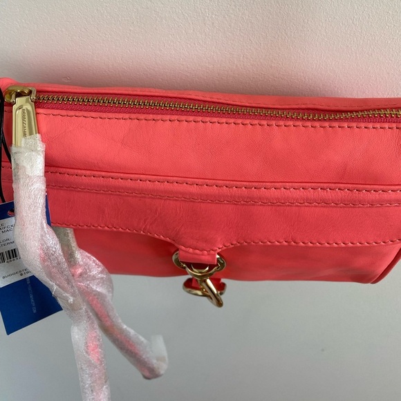 Rebecca Minkoff Mini Mac In Watermelon New With Tag - Picture 3 of 11